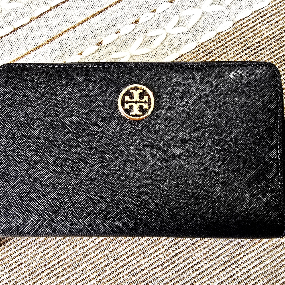 Tory Burch Black Wallet
